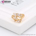 13450- China Atacado moda jóias de ouro das mulheres 18k anel de flor de ouro